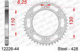Corona AFAM 12226-44 in acciaio passo 428 YAMAHA YBR 250 2007  -2012